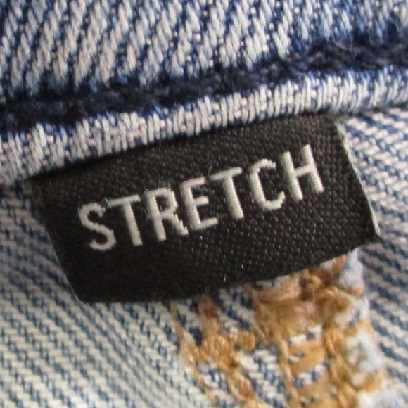 American Eagle Jeans Women 14 Short Light Wash Curvy Mom High Rise Stretch Denim - Picture 7 of 9